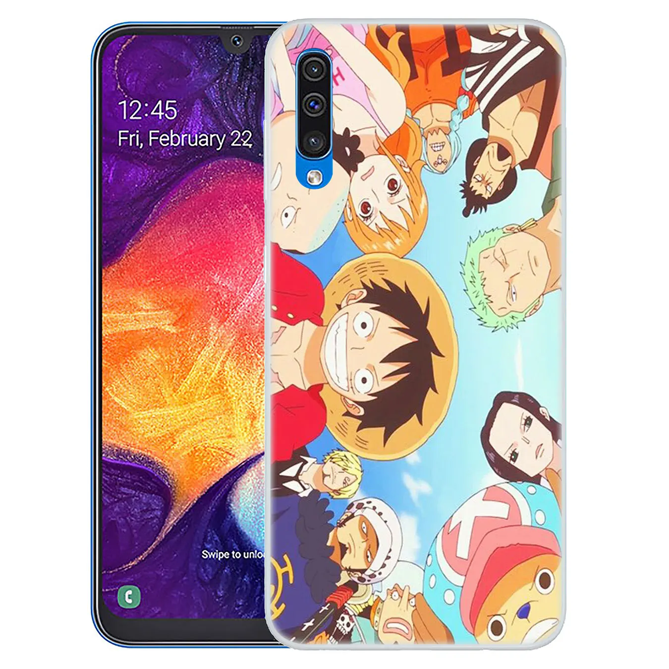 Милый цельный жесткий чехол для телефона Lavaza Luffy Samsung Galaxy A20E M40 M30 M20 M10 A10 A20 A30 A40 A50 A60