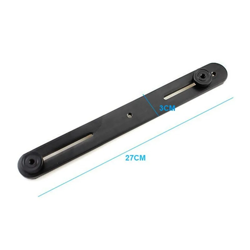 

Dual Flash Hot Shoe Bracket One to Two Switcher Holder Bar Metal 1/4" Switcher Bar for Light Stand Tripod Metal Flash Holder