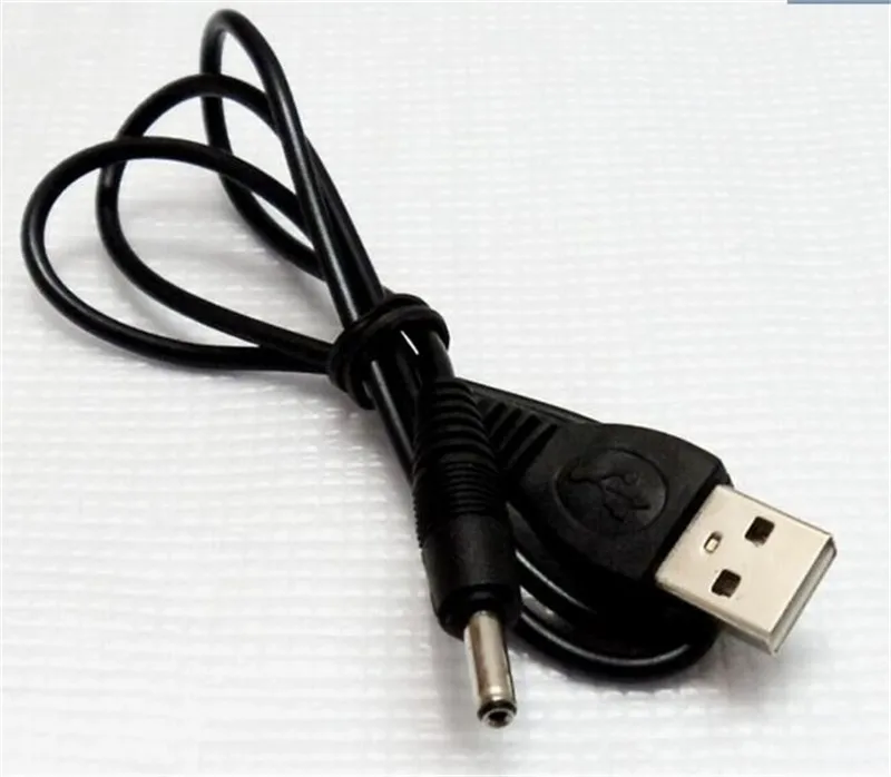 

2pcs 5V DC USB Power Cable  3.5*1.35mm USB lights fan watches radiator speakers HUB with plus socket