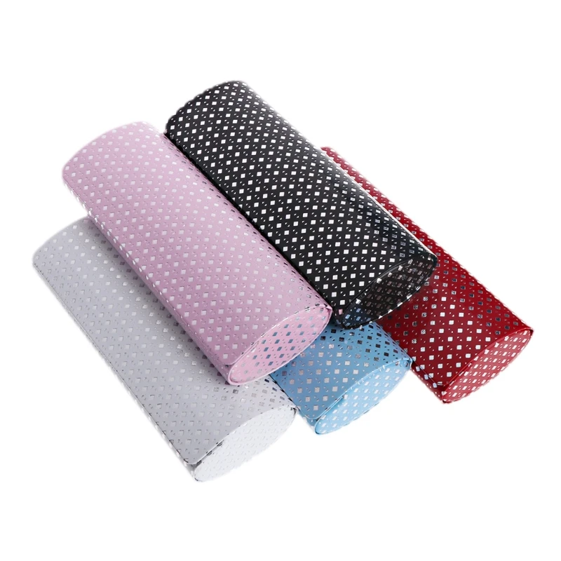 

Portable Oval Hard Case Glasses Package Sunglasses Storage Box Magnetic Closure