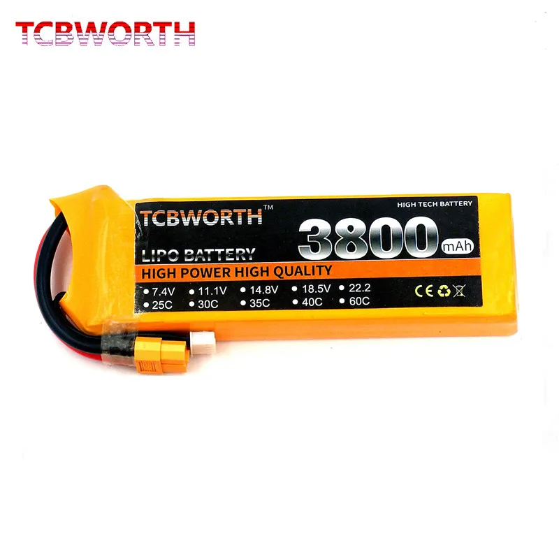 Аккумулятор LiPo 2S 7 4 В 3500 мАч 3800 4200 5000 30C 40C 60C для радиоуправляемого самолета
