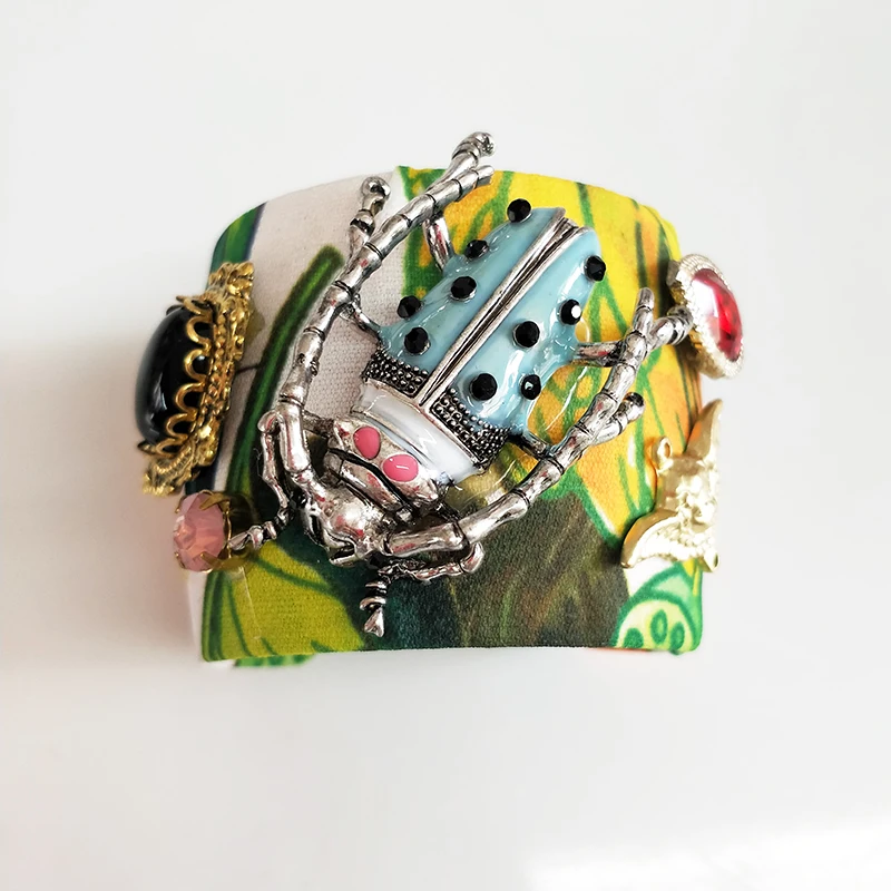 Goede 7 stijlen Nieuwe open Barokke Kruis Armband Geometrische Cirkel Koe Crystal Tassel Wilde Persoonlijkheid Armbanden