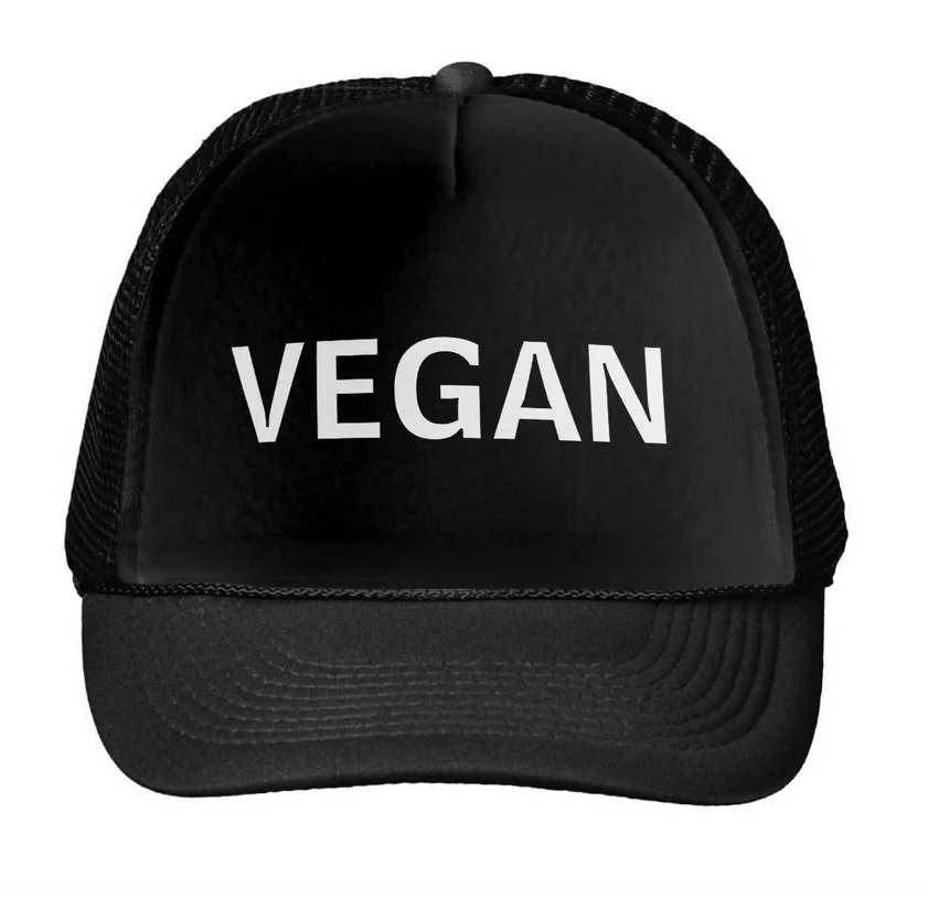 Prix pour Végétalien Lettres Impression Casquette de baseball Chapeau Pour Femmes Hommes Unisexe Maille Réglable Taille Drop Ship M-168 Prix pour Végétalien Lettres Impression Casquette de baseball Chapeau Pour Femmes Hommes Unisexe Maille Réglable Taille Drop Ship M-168