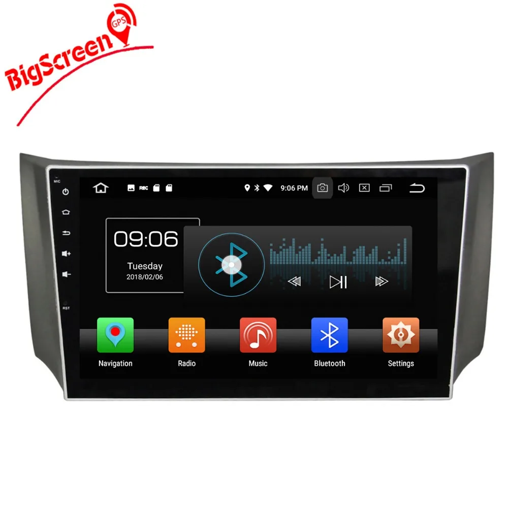 Flash Deal 2 Din Android 8.0 RAM 4GB+32GB 8 Core Car Radio GPS Navi For Nissan Sylphy 2012-2015 auto gps navi stereo Dvr Tape multimedia 3