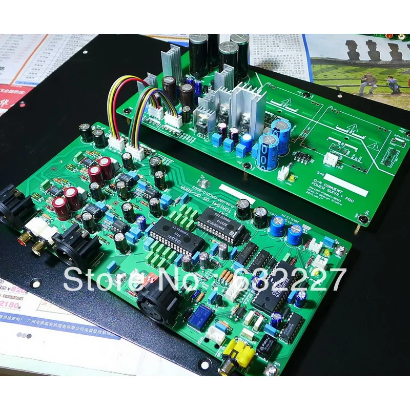 HIFI DAC декодер TDA1541 OP S8 MA без трансформатор|kit kits|dac boardkit board |