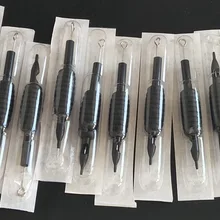 40 шт. 1RL 3RL 5RL 7RL 9RL Смешанная одноразовая захватывающая трубка для тату с иглами 3/"(19 мм) игла татуировки и трубчатые бигуди с наконечником