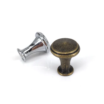 1xAntique Bronze Silver Drawer Knobs Pulls Handles Zinc alloy Kitchen Cabinets Furniture Dresser Cupboard Knobs Pulls Handles