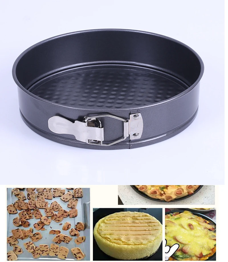 

Professional 8 Inch Metal Non-Stick Round Shape Pan Cake Mold Mould Home Kitchen Baking Oven Tool
