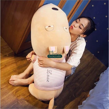 

Dorimytrader cuddly cartoon dog plush toy stuffed soft animals dogs pillow anime doll present for kids and adult 37inch 95cm