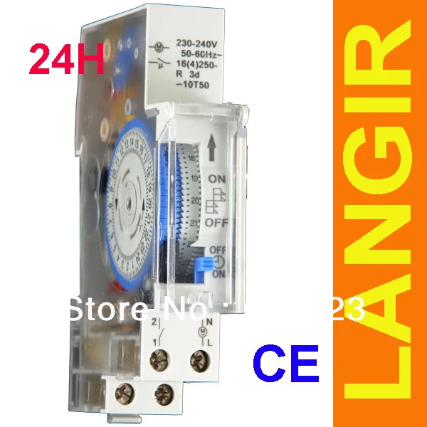 LANGIR SUL180A 15 Minutes Mechanical Timer 24 Hours timer
