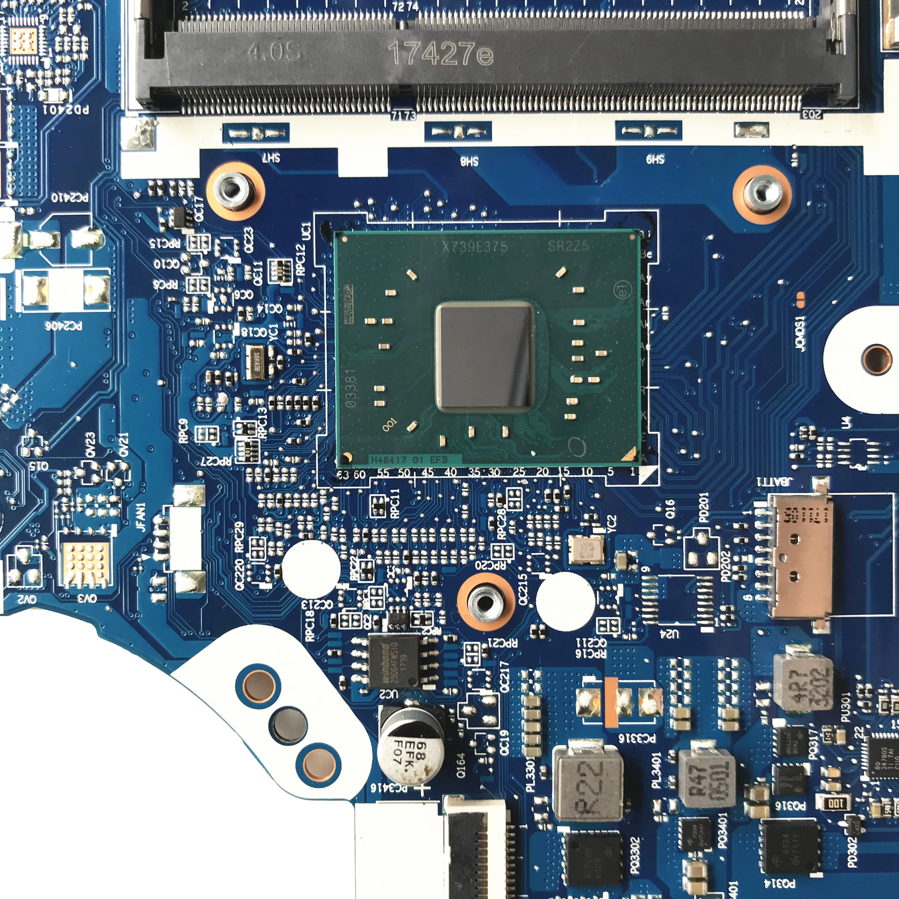 5B20N86620 для lenovo IdeaPad 320-15IKB 320-17IKB Материнская плата ноутбука DG721 NM-B241 SR342 i5-7200U Процессор 4 Гб Оперативная память DDR4