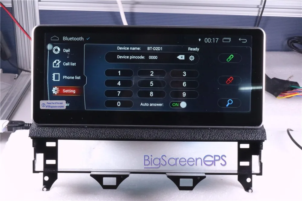 Top Bigscreen Android 7.1 64GB Car DVD Player GPS Navigation For Mazda 6 2002-2008 Stereo Multimedia Bluetooth Radio Satnav tape re 4