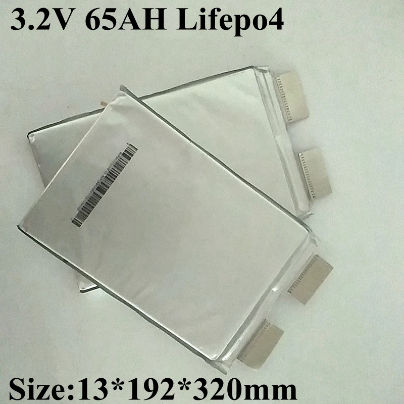Reliable Brand Lifepo4 3.2v Battery Cell 65Ah 250A Fo Solar Power Storage Electric Vehicle 12v 60ah 24v 36v Pack Tour Coach | Электроника