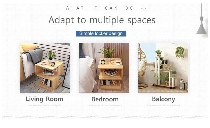 Простая прикроватная тумбочка для спальни, гостиной, дивана, столик для чая, Мини Съемный Маленький журнальный столик, мебель для дома