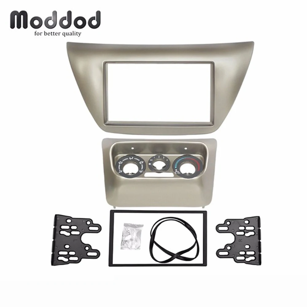 Center AC Control Panel Double Din Radio Fascia for 2006 Mitsubishi