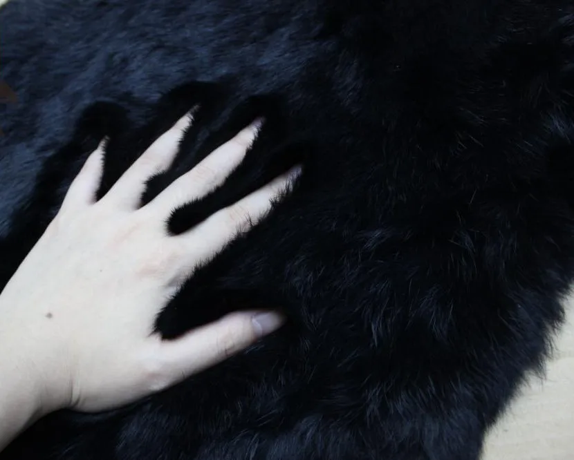 High quality wholesale price dyed rabbit fur pelt real fur skin  (3)