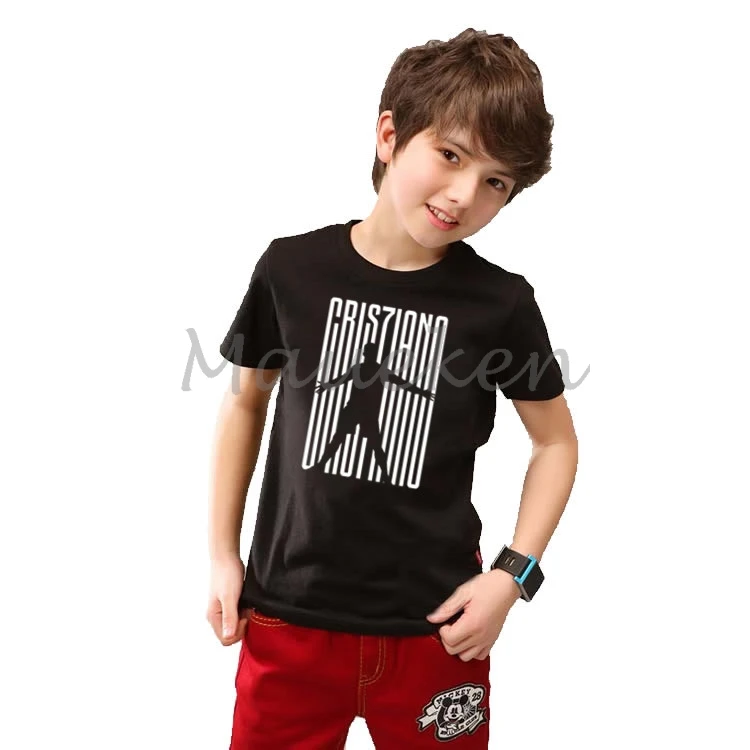 Дети CR7 Криштиану Роналду 7 Добро пожаловать футболка для мальчиков и девочек