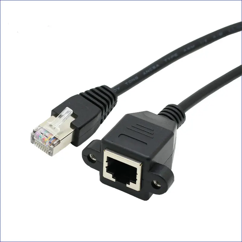 10/100/1000M Cat6 Extension Cable RJ45 Cat 6 Male to Female Rj45 Lan Network