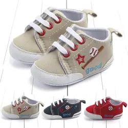 Весна и осень новые бейсбольные Детские триколор забавные пинетки прогулочная обувь для младенцев обувь для маленьких мальчиков