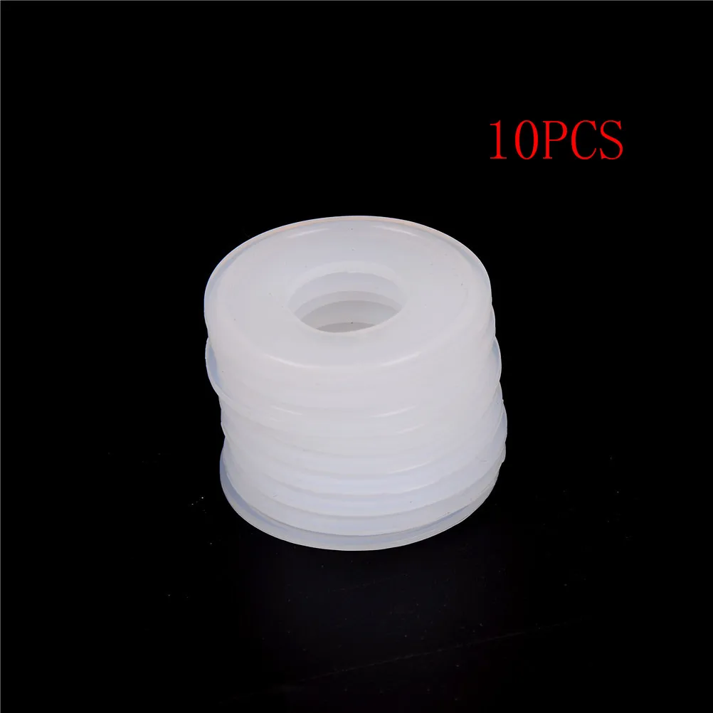 

10pcs Diameter 50.5mm Fit 25mm Pipe O/D Sanitary Fit 1" Tri Clamp Silicone Sealing Strip Gasket Ring Washer For Homebrew Outer
