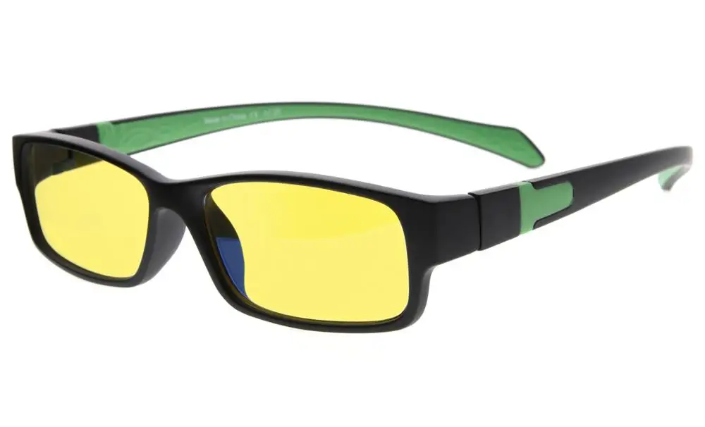 BlackGreen Cgxm02 Eyekepper с антибликовым покрытием, антибликовое, анти-туман, устойчивый к царапинам, анти-голубой свет больше чем 94% компьютеров Очки - Цвет оправы: BlackGreen