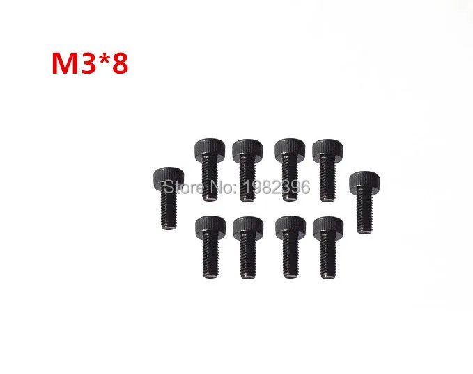 DIY Дрон 10 шт. M3 * 6 8 шестигранные винты для квадрокоптера рама комплект M3x6 parafusos