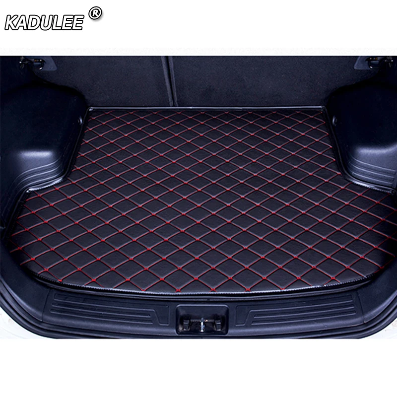 

KADULEE car trunk mats for Chevrolet Captiva Sonic Sail Spark Aveo Blazer epica Camaro Equinox Cavalier Trax Cruze custom trunk