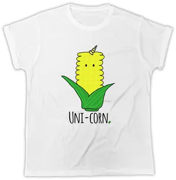 

Unicorn T-Shirt Funny Cute Corn Unisex Tshirt