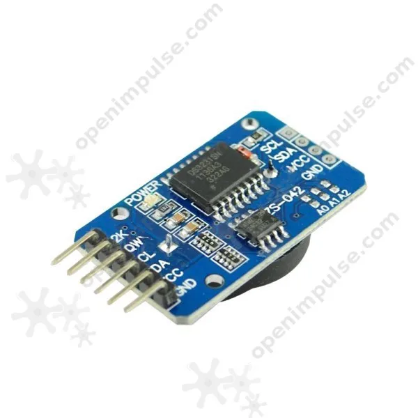 

DS3231 I2C Precision Clock with AT24C32 Memory