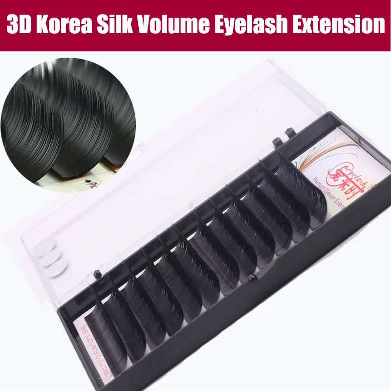 

3D Korea Silk Volume Eyelash B/C/D Natural Long EyeLashes Artificial Fake Eyelashes Makeup Lashes with Free Shipping