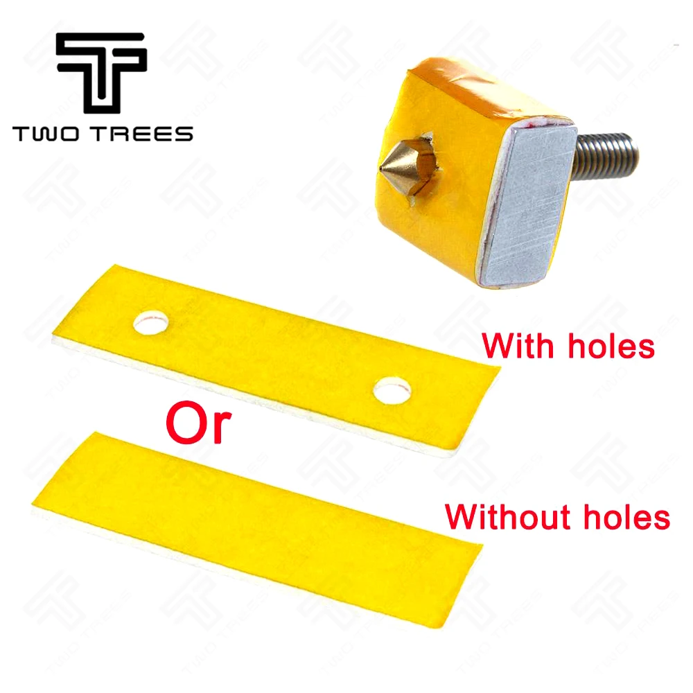 

5PCS 2mm thick thickness 3d printer heating block cotton hotend nozzle heat insulation cotton for Ultimaker Makerbot use for 3d