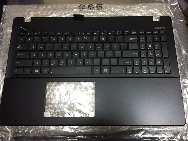 Абсолютно новая Оригинальная клавиатура для ноутбука с ободком, Упор для рук для ASUS X550V X550C K550V Y581C R510L X552M A550J для ASUS X550V верхний чехол
