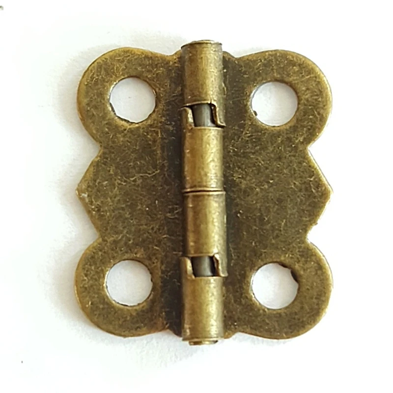 150pcs 16*20mm 90 Degrees Antique Bronze Hinge Archaize Butterfly