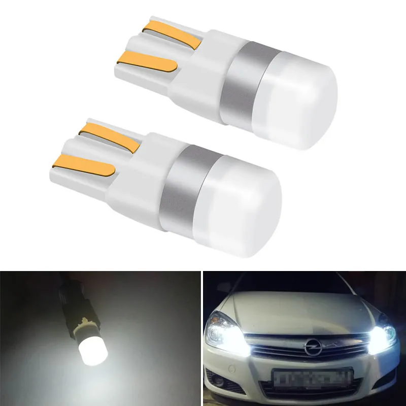

2pcs T10 LED 194 W5W 1 LED CANBUS 3030SMD Car Eyebrow Eyelid Light Bulb For Opel Astra h j g Corsa Zafira Insignia Vectra b c d