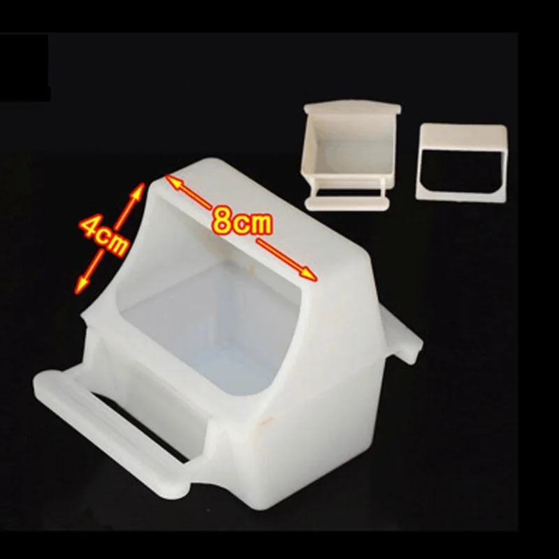 Пластиковая кормушка для птиц/миска для подачи воды для волнистых канареек