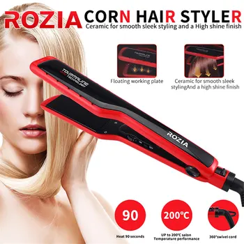 

Stylist Salon Steam Hair Straightener Ceramics Fashion Major Flat Iron