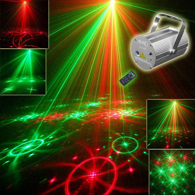 new suny ir remote rg dj laser stage lighting effect laser projector