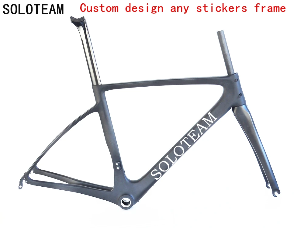 Sale soloteam carbon frame bicycle Carbon Aero Road Bike Frame road bike carbon frame Road Bike For Sale OEM custom design 0 Sale soloteam carbon frame bicycle Carbon Aero Road Bike Frame road bike carbon frame Road Bike For Sale OEM custom design 0