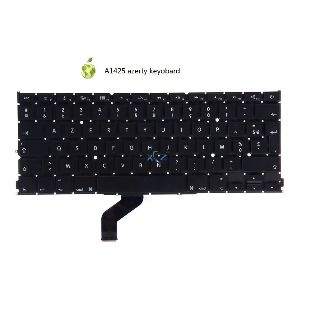 New A1425 French France keyboard Layout For Apple Macbook Pro Retina 13
