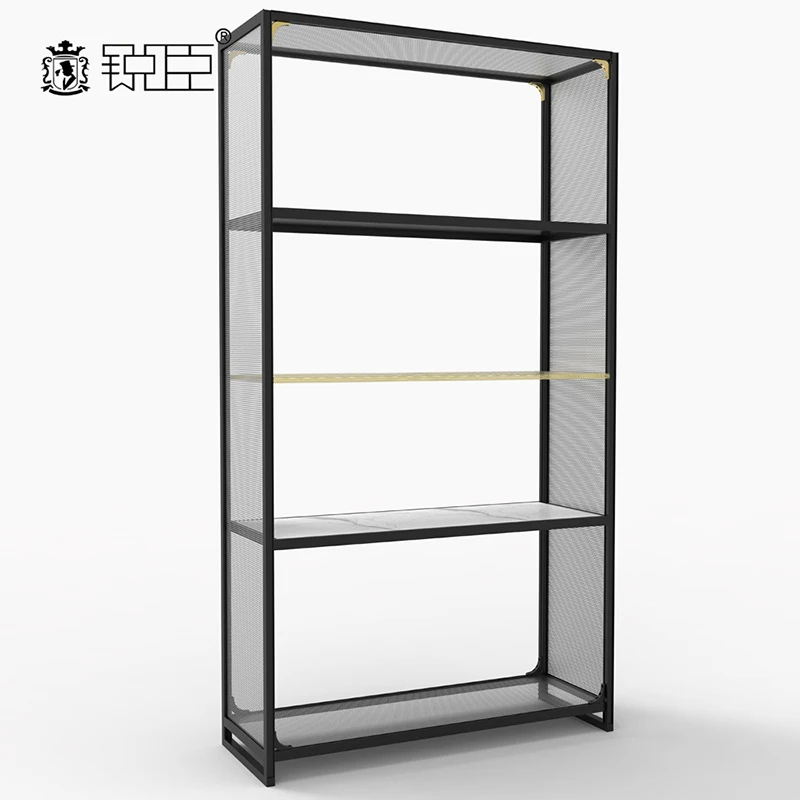 

clothing display cabinet 4 tiers Multi-Function retail shop display rails MD20