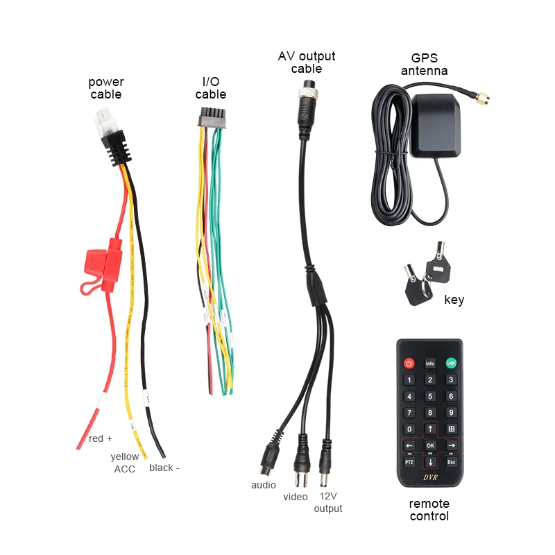gps трек записи MDVR, 1080P двойной SD 4CH H.264 Мобильный видеорегистратор с ahd-камерой, Автомобильный видеорегистратор, g-сенсор, воспроизведение, i/o