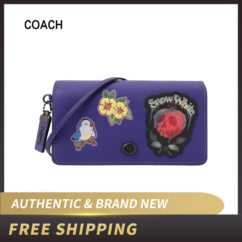 Coach Dinky с заплатками Кроссбоди 32759/32758/32760