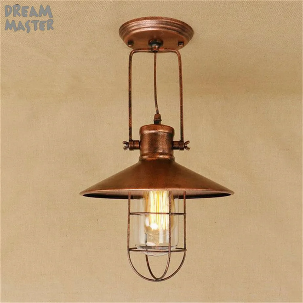Loft Antique Ceiling Lights Vintage Industrial Lamps Home Decoration Lighting for Dinning Room/Restaurant store las luces del te