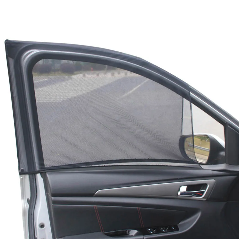 Universal 54*110 cm Car Window Sun Shade UV Protection Sun Shade Mesh Protection Against Mosquito Dust