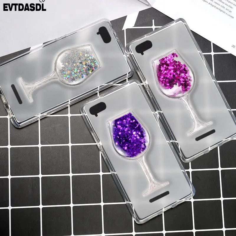 Case For BQ 5037 BQ-5037 Strike Power 4G BQS BQS-5037 BQS5037 Soft TPU 3D Liquid Cover Quicksand Dynamic Glitter Silicone |