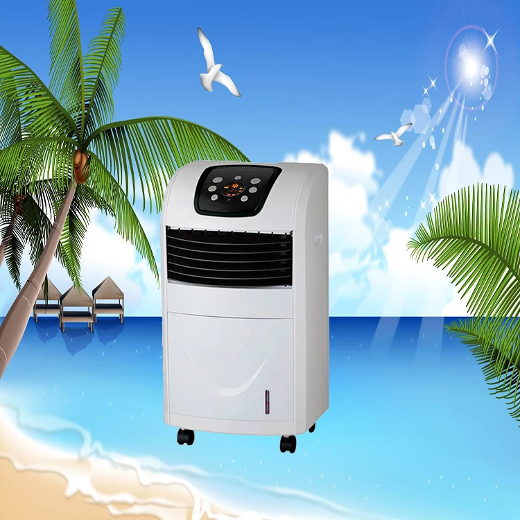 Portable Air Conditioner For Room White Mobile Evaporative Cooling Fan