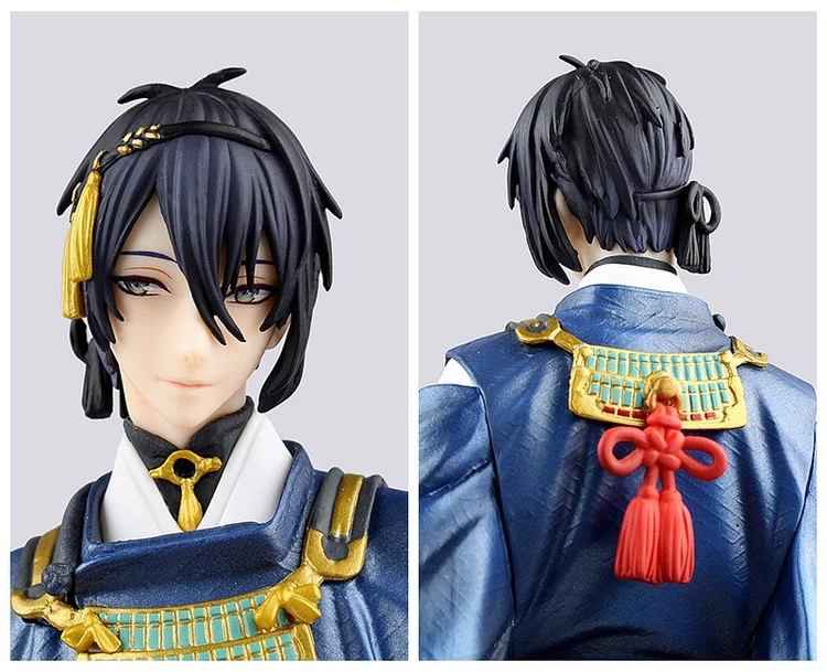 Японское аниме фигурка Touken Ranbu онлайн Mikazuki Munechika/Tsurumaru Kuninaga/Nakigitsune фигурка модель игрушки