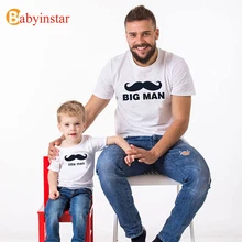 Babyinstar 2017 New Father Baby Clothes Summer Short Sleeve Cotton t-shirt Outwear Fashion Family Matching Outfits