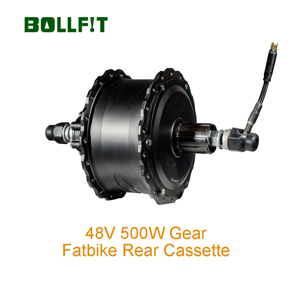 BOLLFIT 48V 500W задний фэт мотор для электрического велосипеда зеленый Pedel MXUS высокое Скорость бесщеточный Шестерни мотор для центрального движения снегоходе