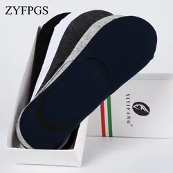 ZYFPGS 5 пар/лот Для мужчин носки повседневные деловые обычная ткань носки Несколько цветовых сочетаний весна-лето 2018 L630